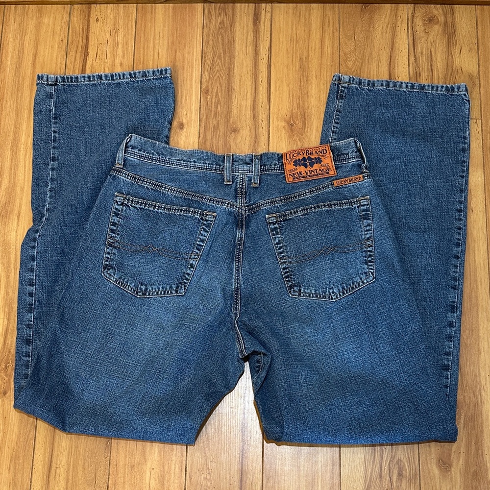 Lucky Brand Relaxed Fit Jeans in Deep Blue